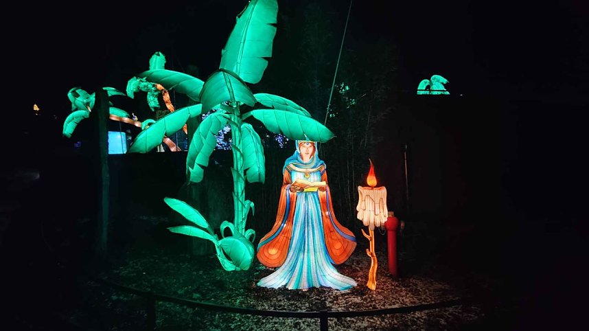 Peter Blei unterwegs in magischen Lichterwelten