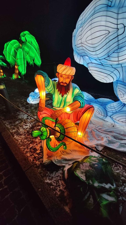 Peter Blei unterwegs in magischen Lichterwelten