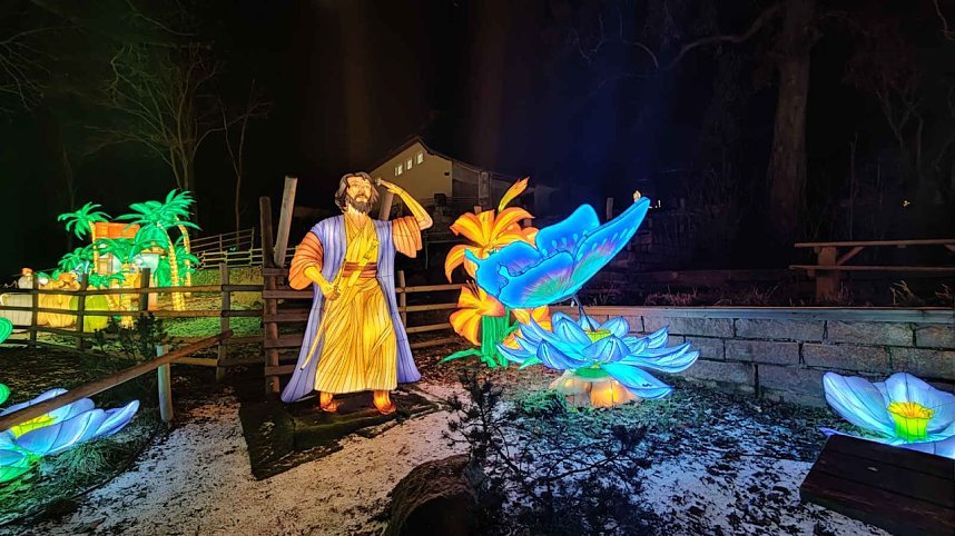 Peter Blei unterwegs in magischen Lichterwelten