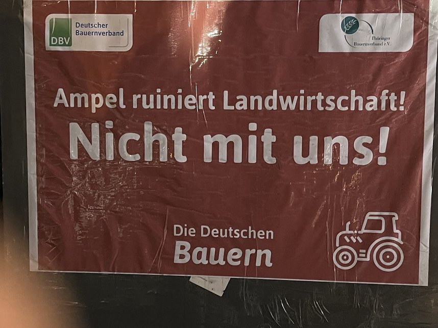 Protestkundgebung auf dem Neumarkt