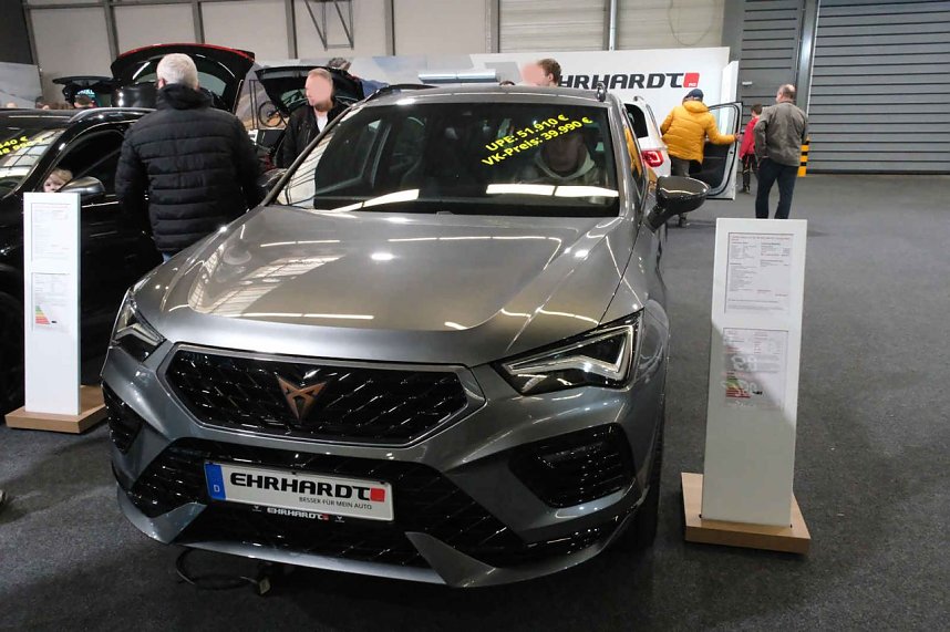 Peter Blei unterwegs auf der Automesse Erfurt