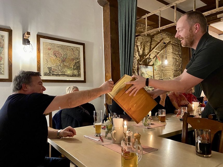 Aufstellungsversammlung der "B&uuml;rgerliste f&uuml;r unsere Stadt" gestern Abend in der Ratswaage