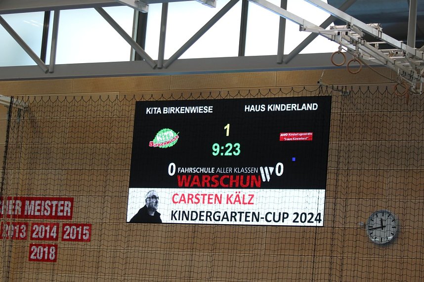 Kindergarten Cup 2024 in der Salzahalle