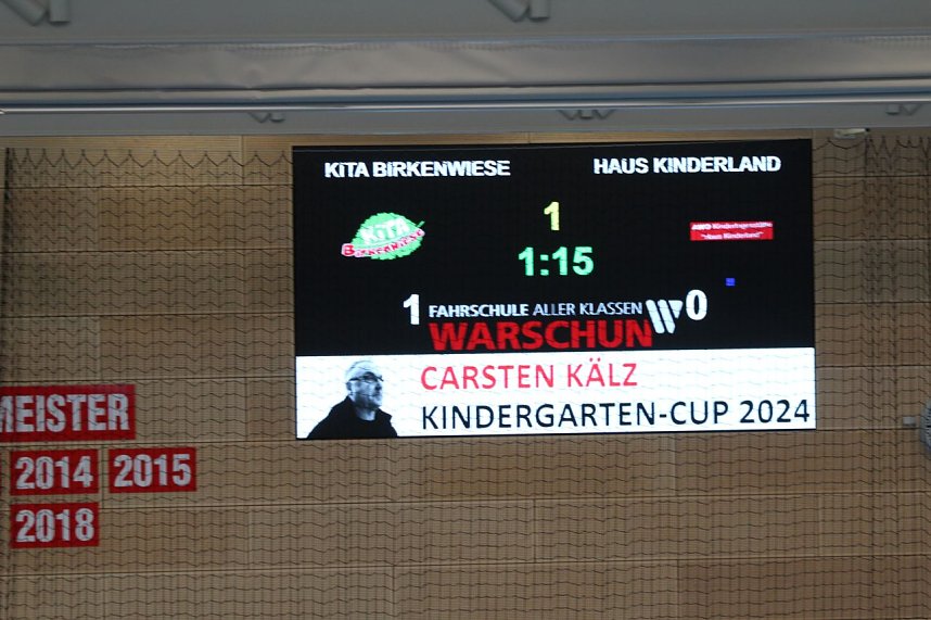 Kindergarten Cup 2024 in der Salzahalle