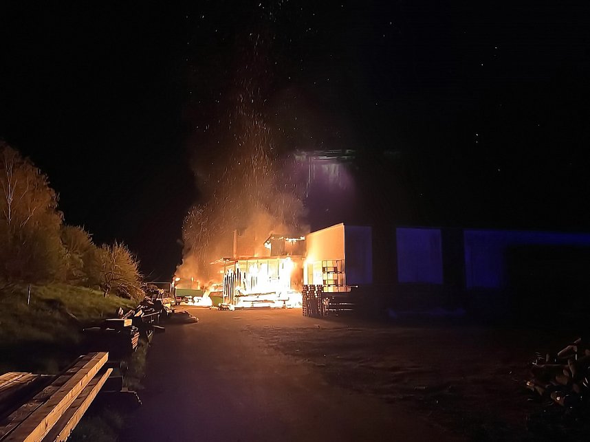 Gro&szlig;brand bei Obermehler