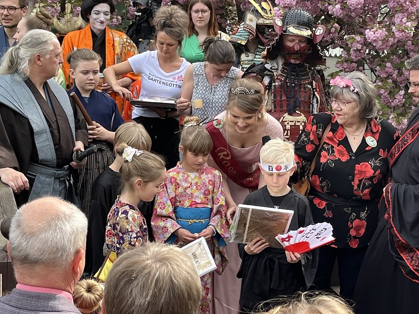 Hanami im Japanischen Garten Bad Langensalza
