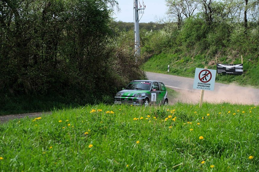Roland Rallye gestern vor den Toren Nordhausens