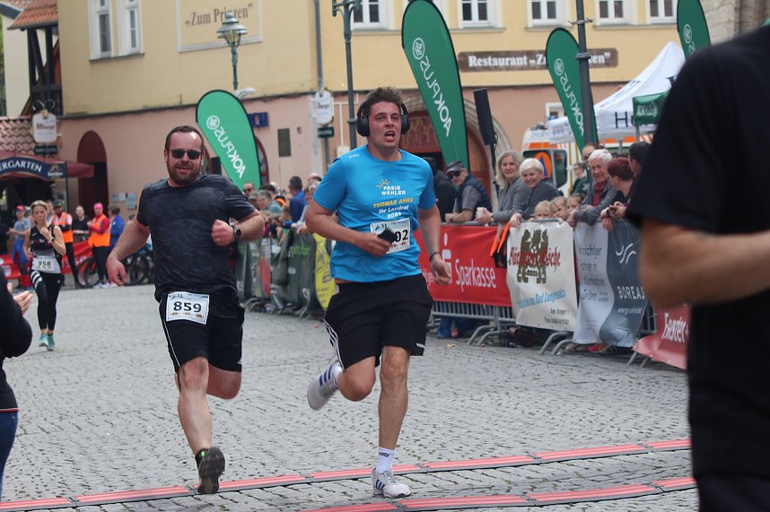 Eintausend L&auml;uferinnen und L&auml;ufer beteiligten sich am 3T&uuml;rmelauf in Bad Langensalza 2024