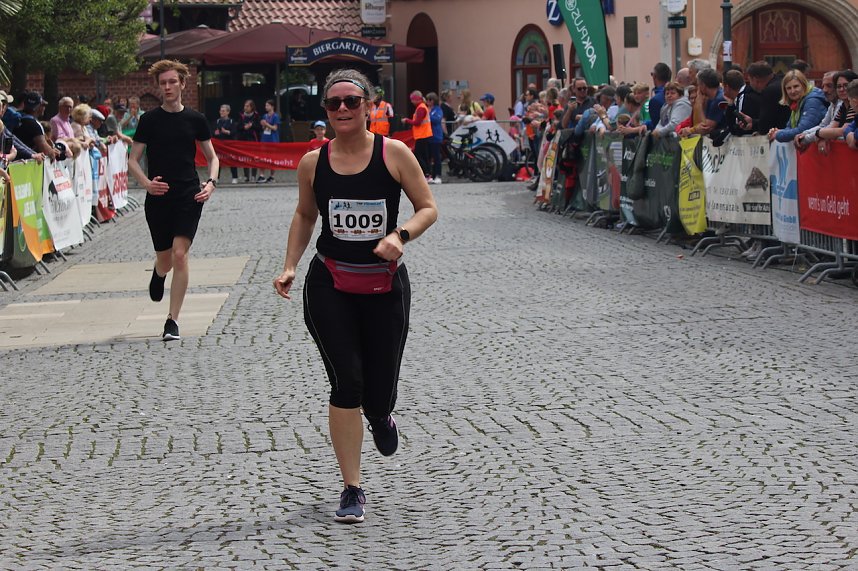Eintausend L&auml;uferinnen und L&auml;ufer beteiligten sich am 3T&uuml;rmelauf in Bad Langensalza 2024