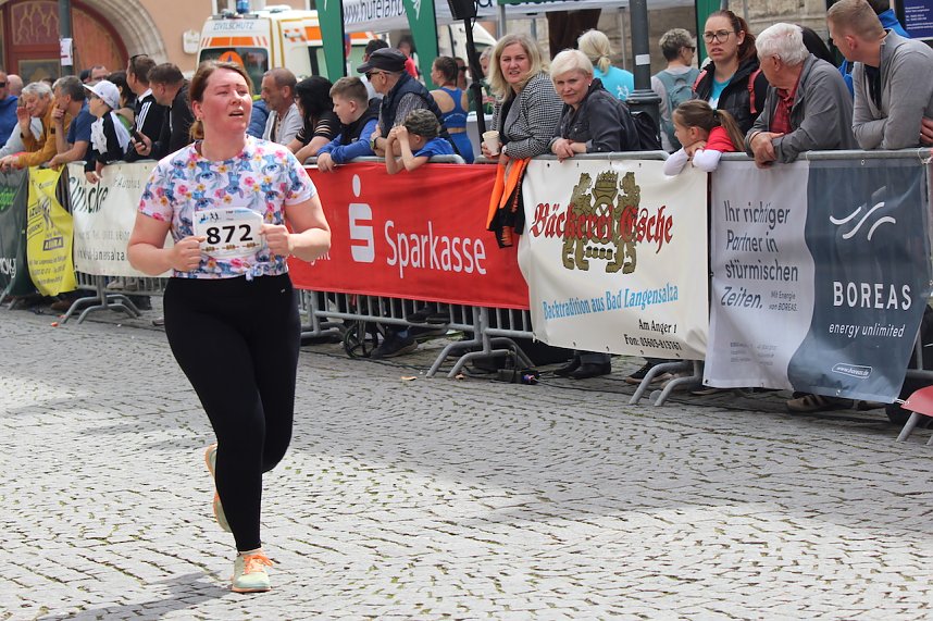 Eintausend L&auml;uferinnen und L&auml;ufer beteiligten sich am 3T&uuml;rmelauf in Bad Langensalza 2024