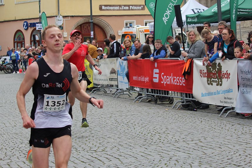 Eintausend L&auml;uferinnen und L&auml;ufer beteiligten sich am 3T&uuml;rmelauf in Bad Langensalza 2024
