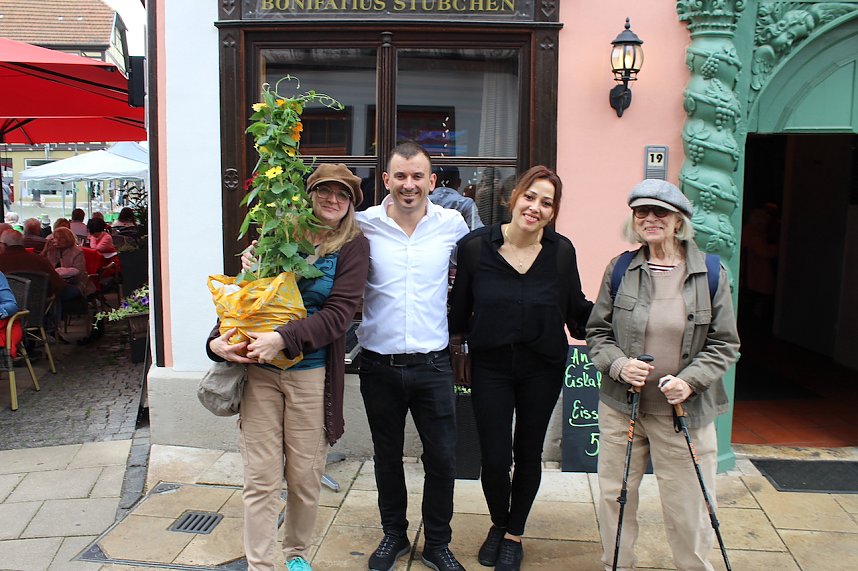 Gr&uuml;nes innenstadtfest in Bad Langensalza 