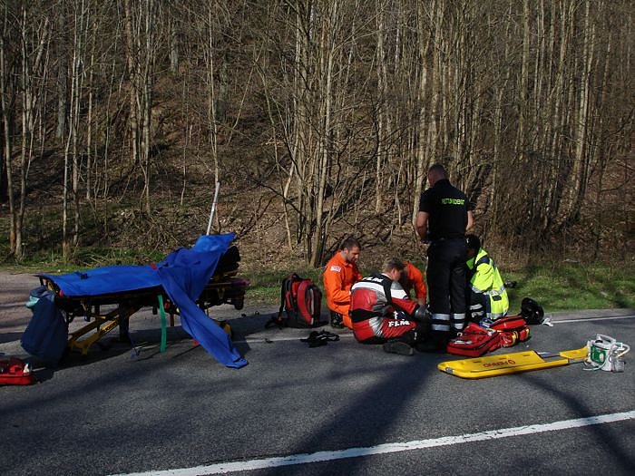 Schwerer Unfall