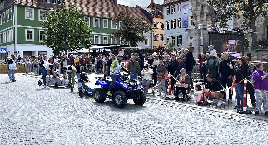 Seifenkistenrennen in Bad Langensalza 