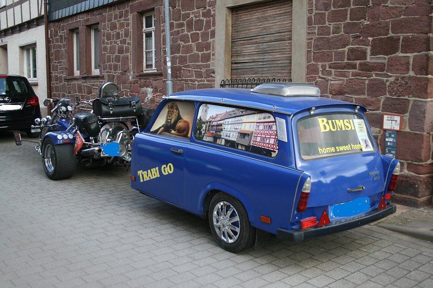 Erfurter Vatertagsgespann unterwegs am Kyffh&auml;user