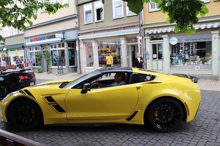 Gro&szlig;es Corvette-Treffen in Bad Langensalza