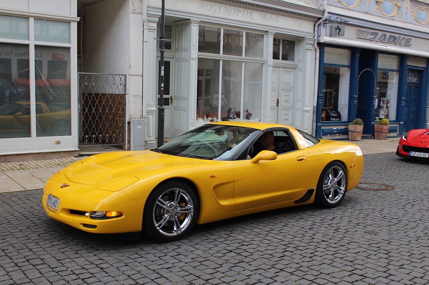 Gro&szlig;es Corvette-Treffen in Bad Langensalza