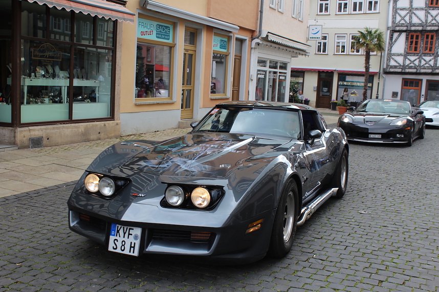 Gro&szlig;es Corvette-Treffen in Bad Langensalza