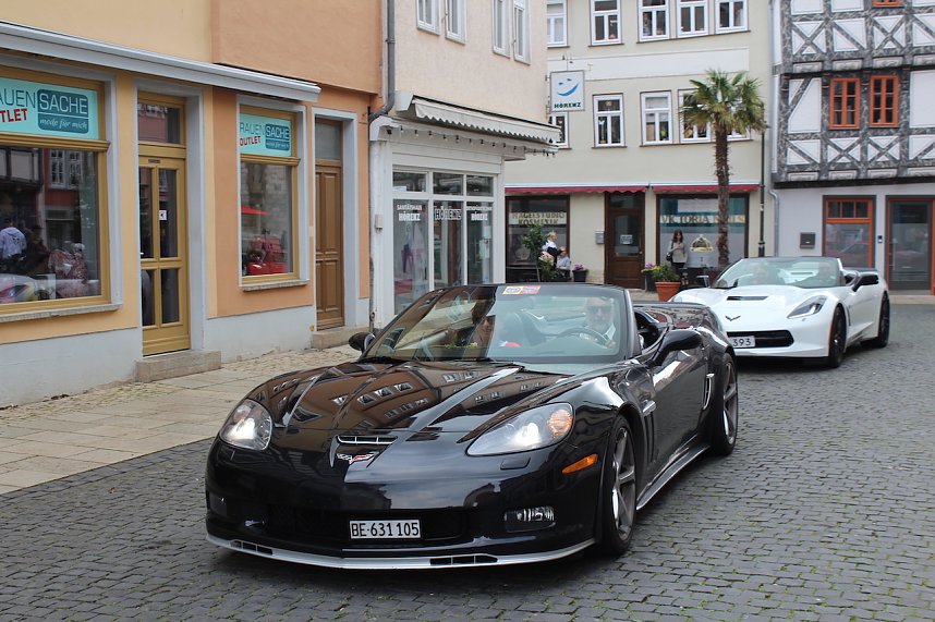Gro&szlig;es Corvette-Treffen in Bad Langensalza