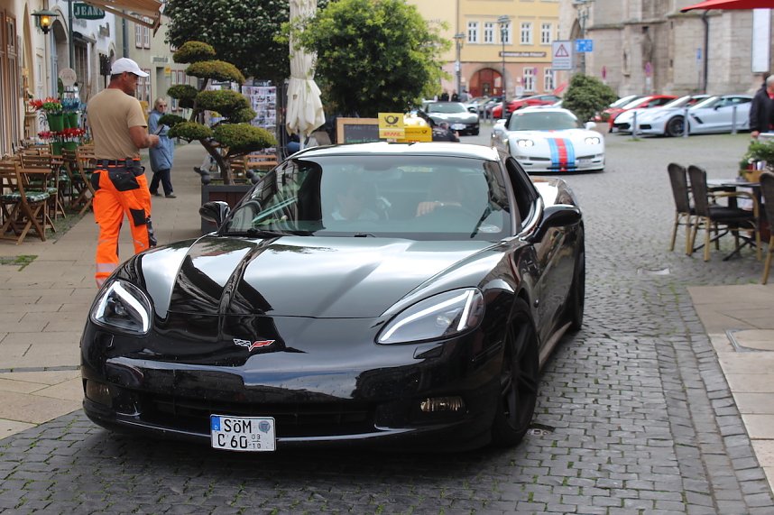 Gro&szlig;es Corvette-Treffen in Bad Langensalza