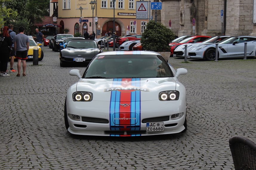 Gro&szlig;es Corvette-Treffen in Bad Langensalza