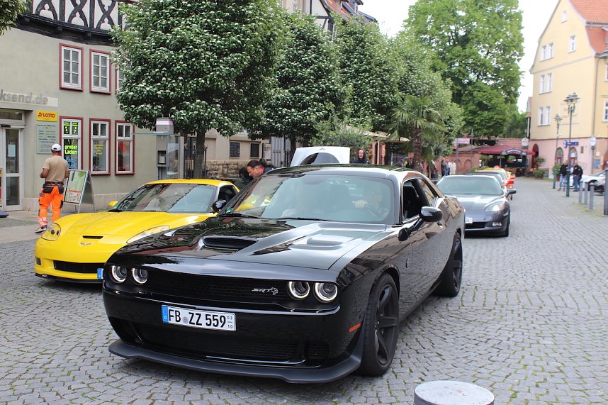 Gro&szlig;es Corvette-Treffen in Bad Langensalza