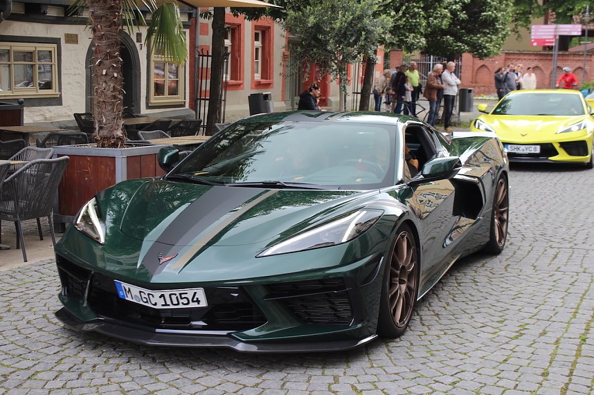 Gro&szlig;es Corvette-Treffen in Bad Langensalza