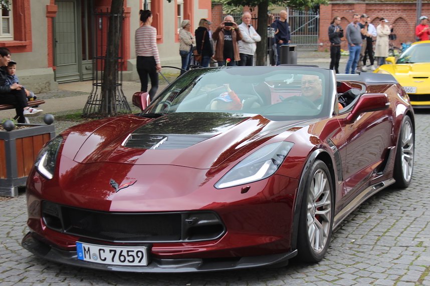 Gro&szlig;es Corvette-Treffen in Bad Langensalza