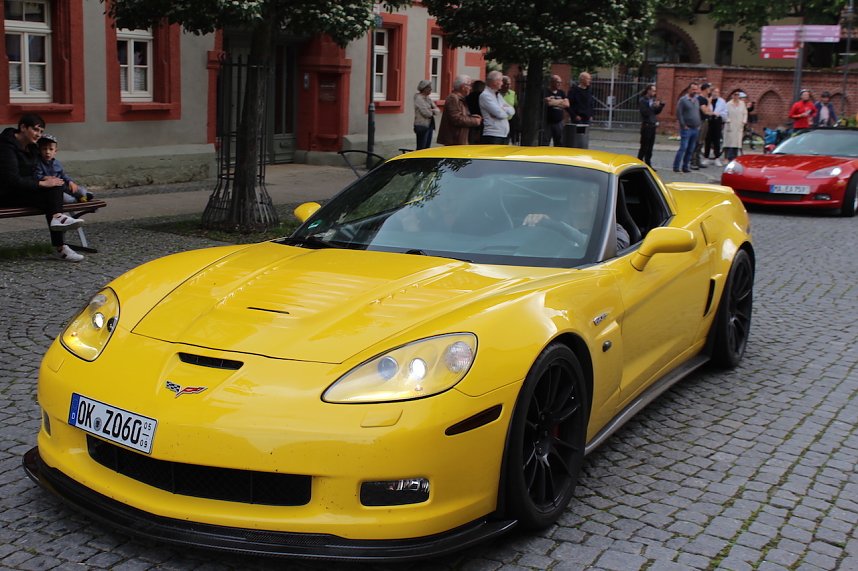 Gro&szlig;es Corvette-Treffen in Bad Langensalza