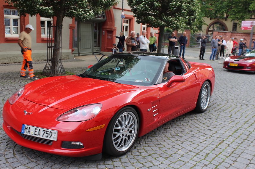 Gro&szlig;es Corvette-Treffen in Bad Langensalza