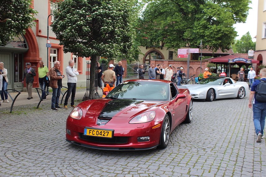 Gro&szlig;es Corvette-Treffen in Bad Langensalza