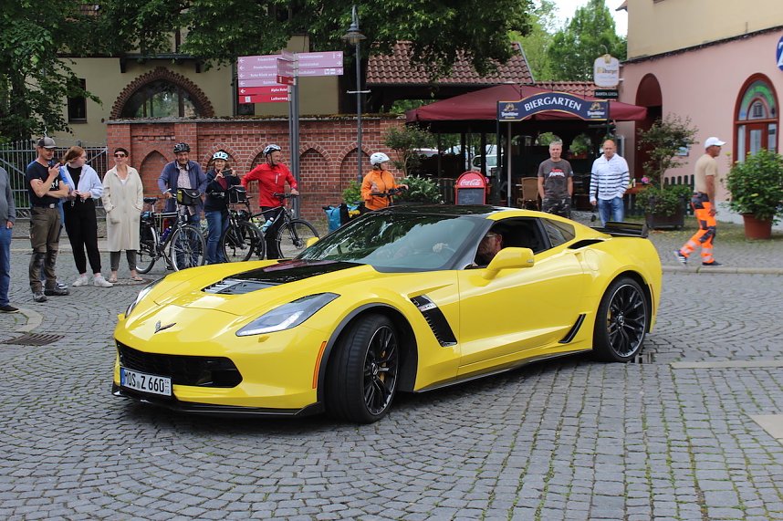 Gro&szlig;es Corvette-Treffen in Bad Langensalza