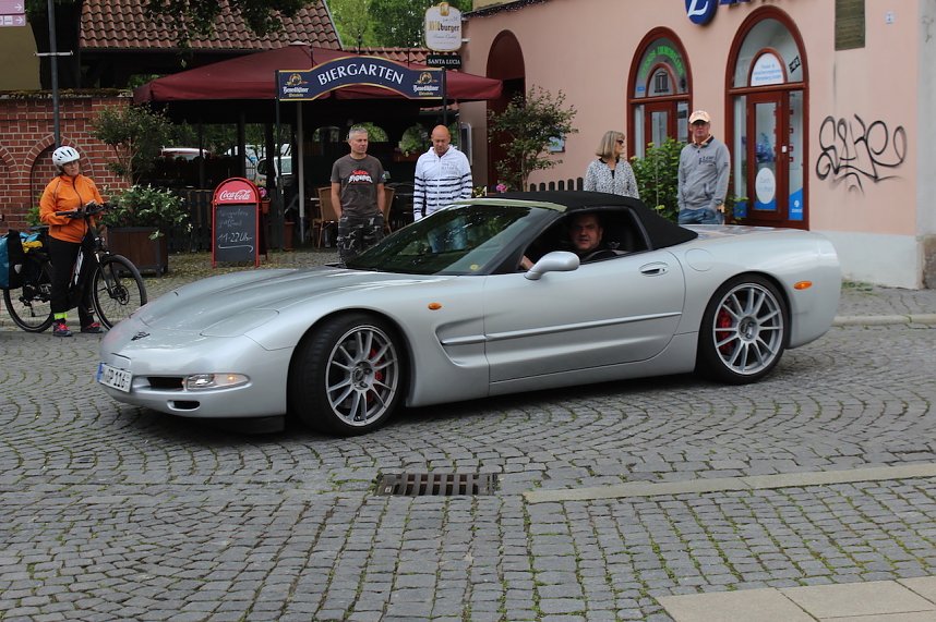 Gro&szlig;es Corvette-Treffen in Bad Langensalza