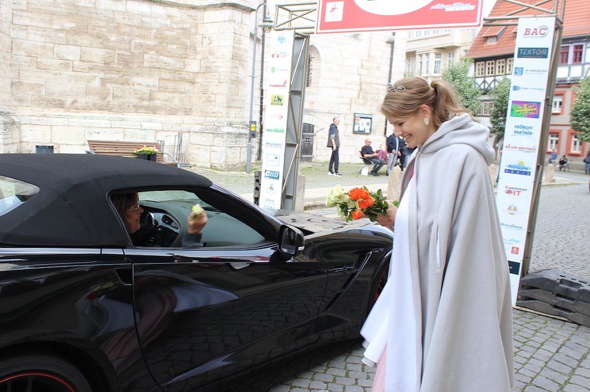 Gro&szlig;es Corvette-Treffen in Bad Langensalza