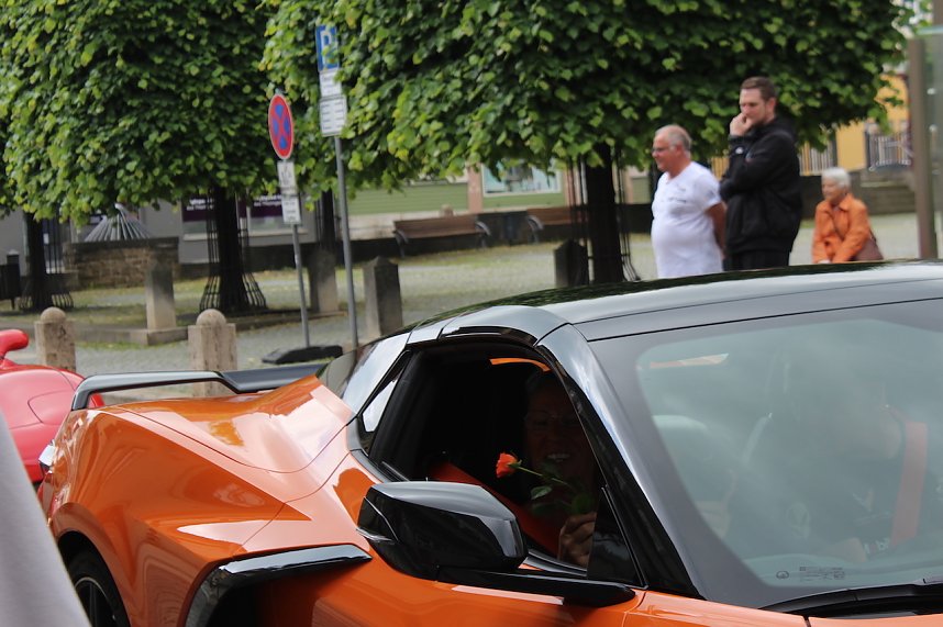 Gro&szlig;es Corvette-Treffen in Bad Langensalza