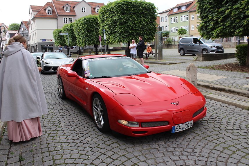 Gro&szlig;es Corvette-Treffen in Bad Langensalza