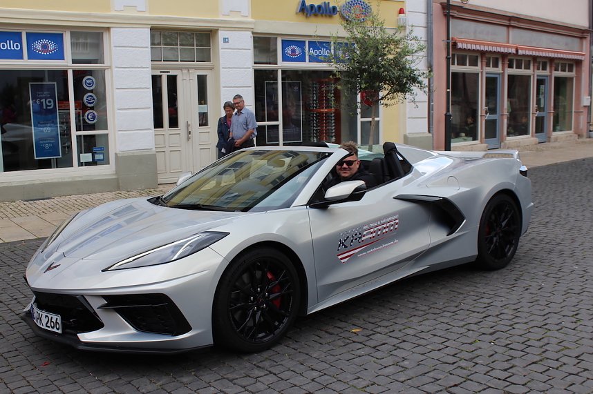 Gro&szlig;es Corvette-Treffen in Bad Langensalza