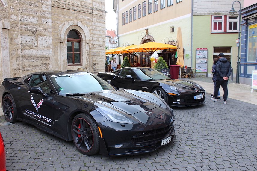 Gro&szlig;es Corvette-Treffen in Bad Langensalza