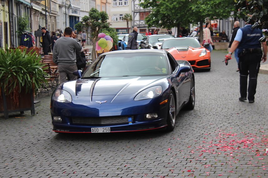Gro&szlig;es Corvette-Treffen in Bad Langensalza