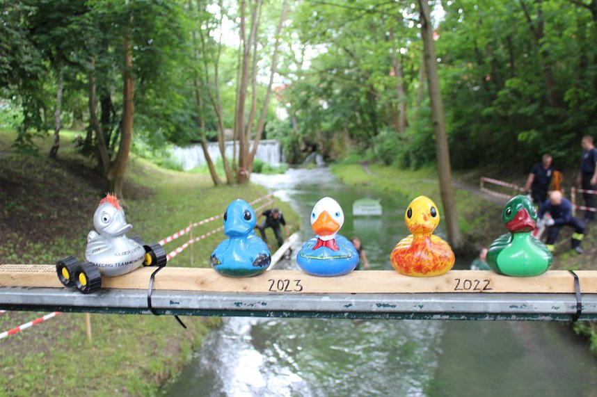 An der Seufzerallee heute Vormittag