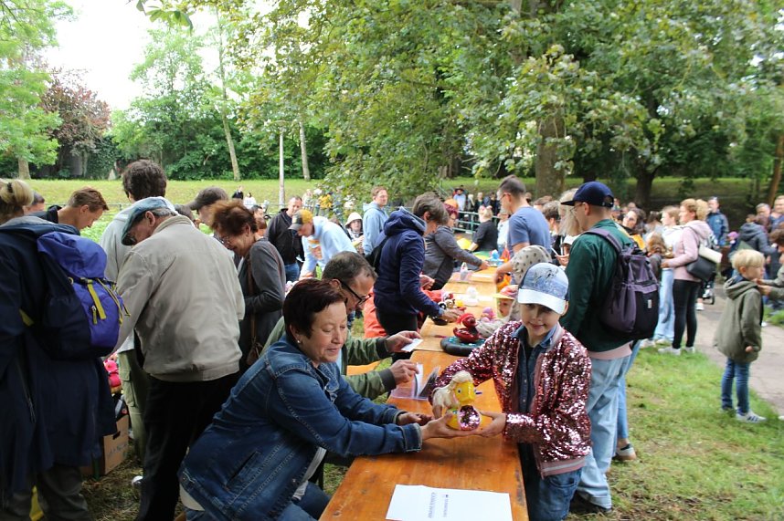 An der Seufzerallee heute Vormittag