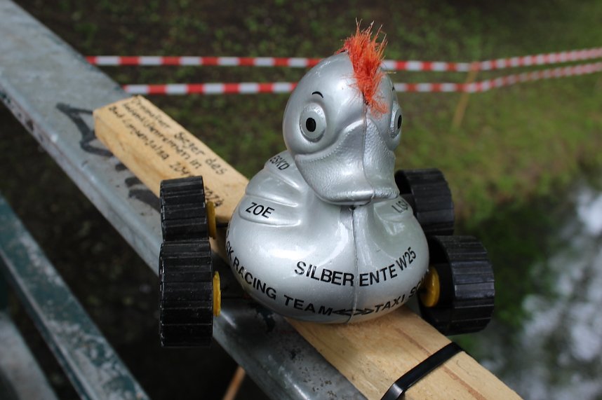 An der Seufzerallee heute Vormittag