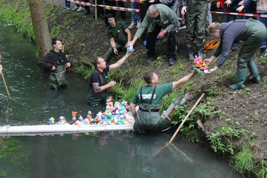 An der Seufzerallee heute Vormittag