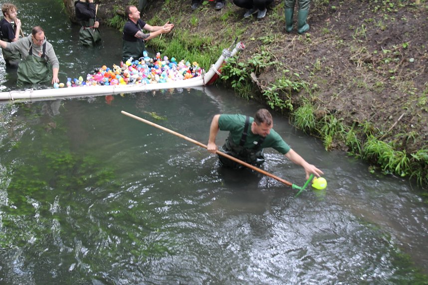 An der Seufzerallee heute Vormittag