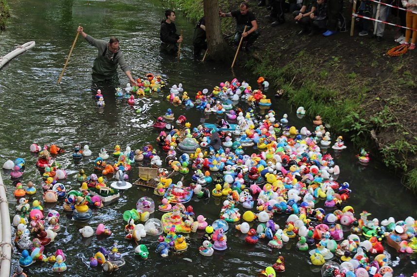 An der Seufzerallee heute Vormittag