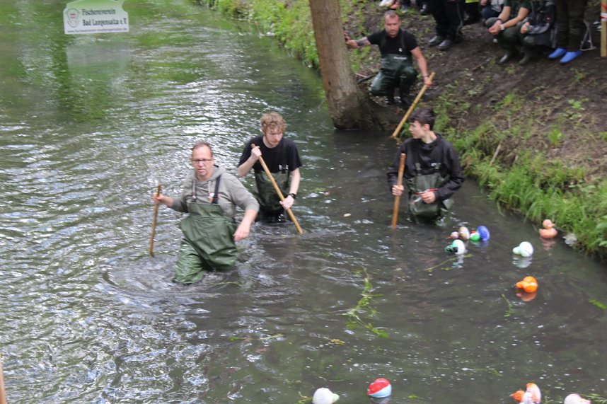 An der Seufzerallee heute Vormittag
