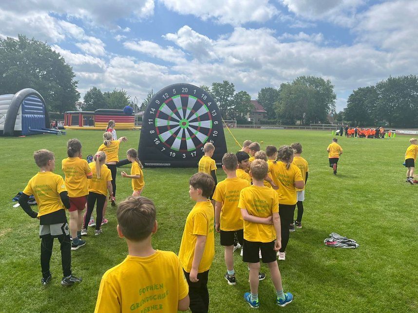 Sporttag der VR-Bank in M&uuml;hlhausen