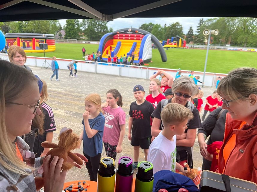 Sporttag der VR-Bank in M&uuml;hlhausen