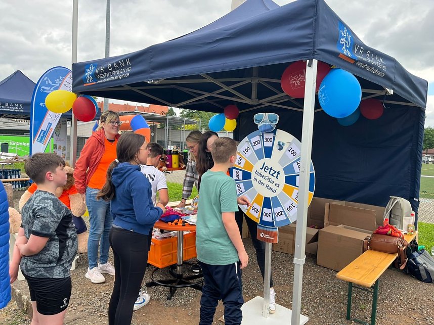 Sporttag der VR-Bank in M&uuml;hlhausen