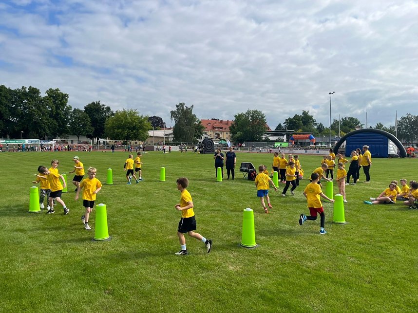 Sporttag der VR-Bank in M&uuml;hlhausen
